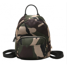 BYDI Mini Mochila de Nylon Camo Camuflada Impermeável